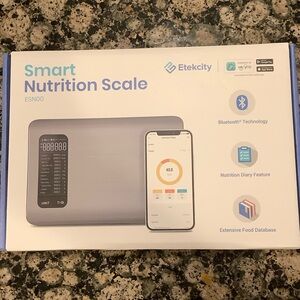 Etekcity Smart Nutrition Scale - Silver